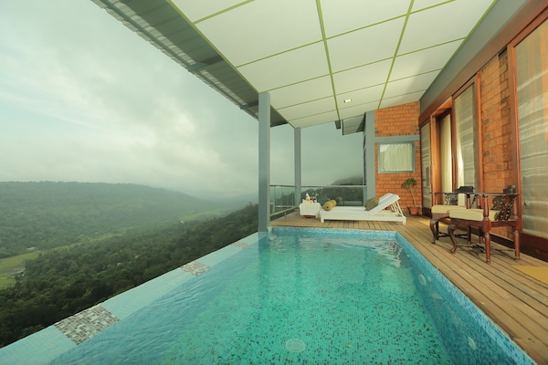 Villa, Private Pool | Premium bedding, minibar, in-room safe, desk