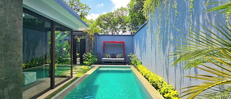 Junior-Villa, 1 Schlafzimmer, eigener Pool | Eigener Pool