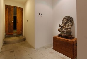 Apartment, 1 Bedroom, Private Pool, Garden View | Living area | LCD TV, DVD player - The Apartments Canggu (Canggu)