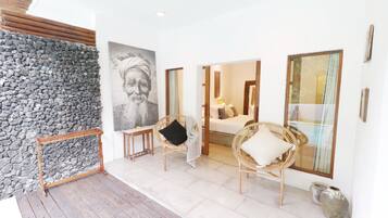 Apartment, 1 Bedroom, Private Pool, Garden View | Terrace/patio