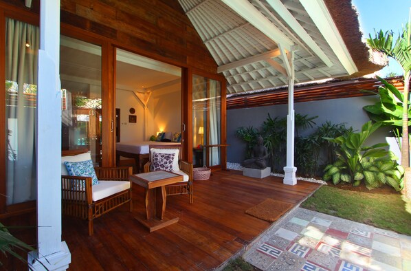 One Bedroom Apartment, Shared Pool | Terrace/patio - The Apartments Canggu (Canggu)