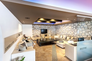 Lobby sitting area