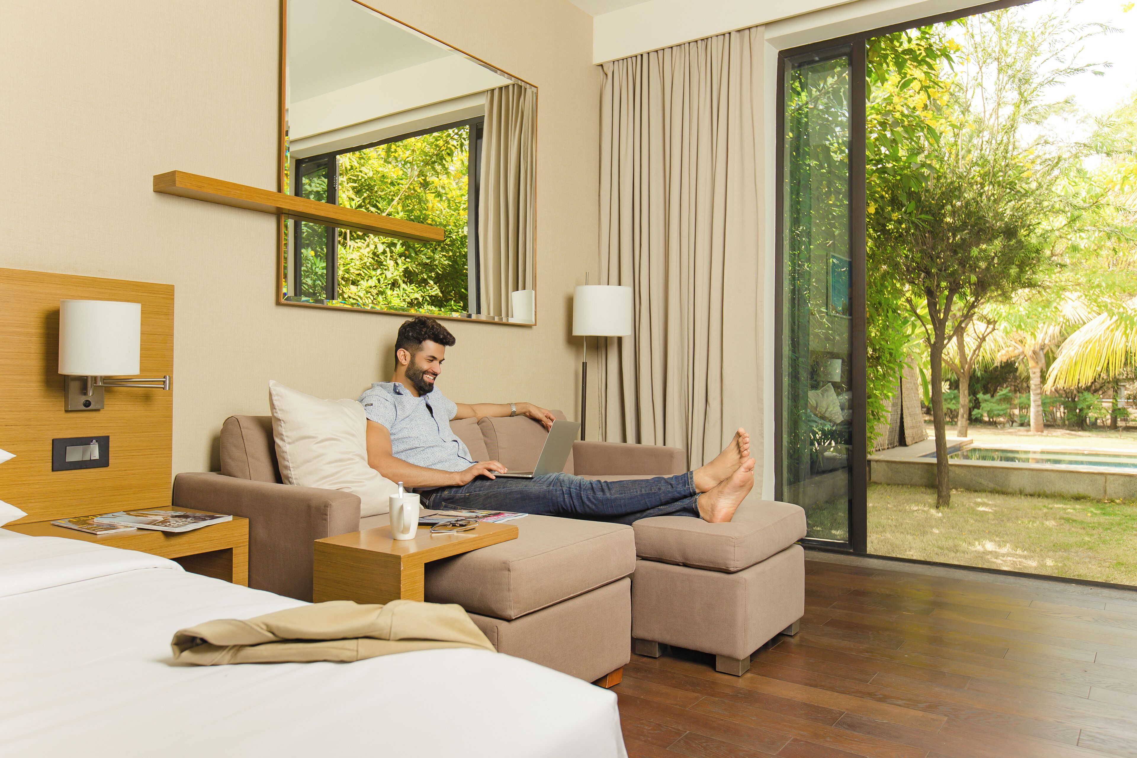 room, 2 single beds | bathroom | shower, rainfall showerhead, free toiletries, hair dryer