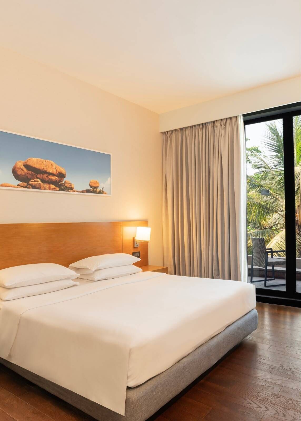 Premium bedding, pillow-top beds, in-room safe, individually decorated