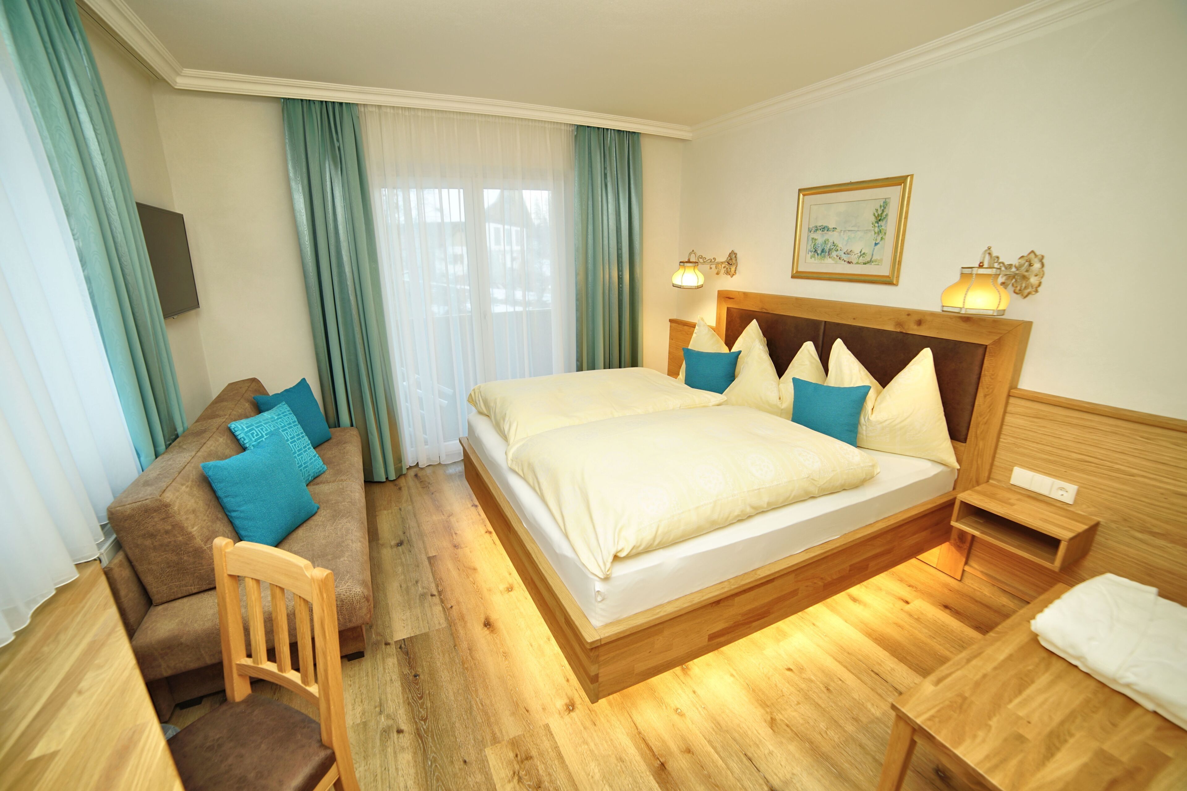Comfort Double Room, Balcony, Garden View | 1 bedroom, premium bedding, down comforters, in-room safe