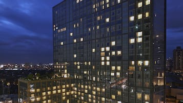 Front of property – evening/night