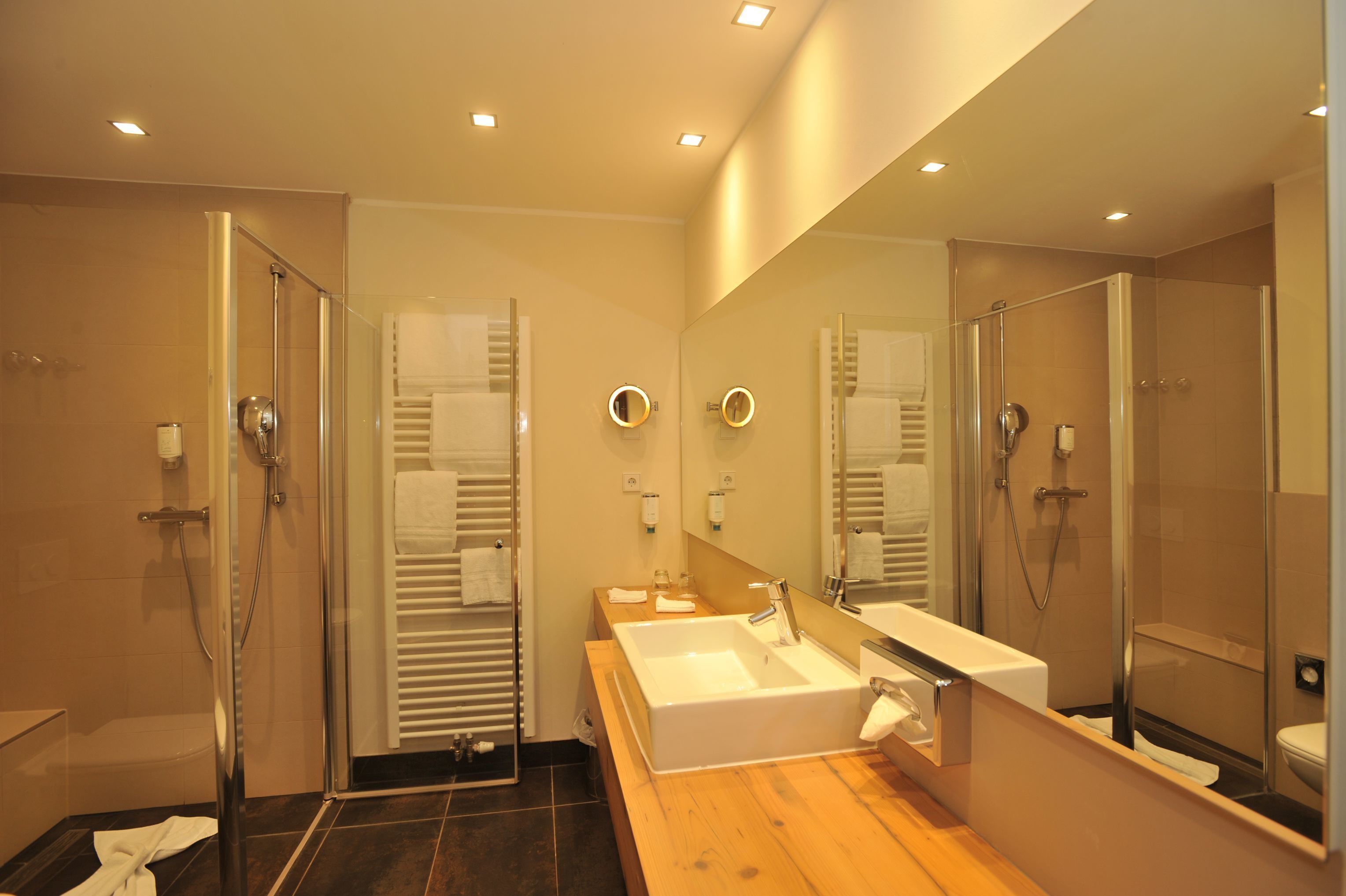 premium double room | bathroom shower