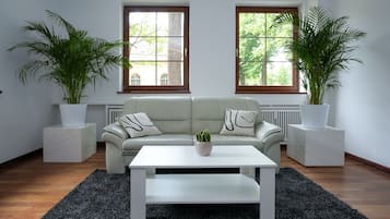 Siddeområde i lobbyen