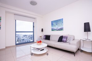 Deluxe Apartment, 2 Bedrooms | 1 bedroom, desk, blackout drapes, iron/ironing board