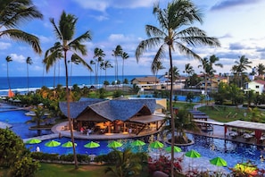 Poolside bar