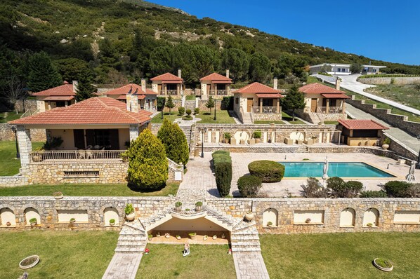 Front of property - Pleiades Studios - All Season Gems (Sikyona)