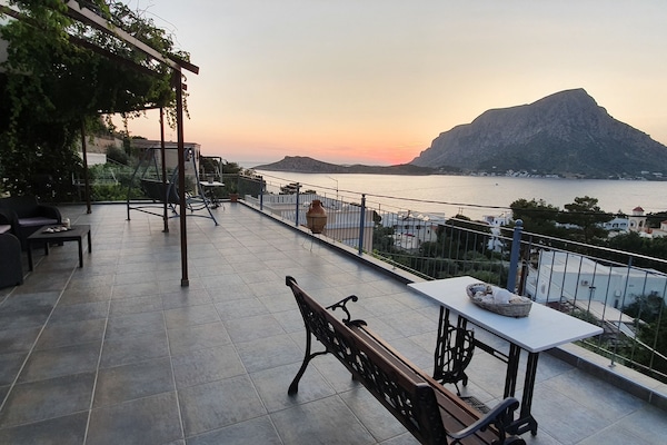 Departamento, 2 habitaciones, vista al mar | Terraza o patio