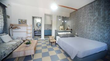 Junior-Studiosuite, 1 Schlafzimmer, Meerblick | Zimmersafe, Bügeleisen/Bügelbrett, kostenlose Babybetten, Zustellbetten