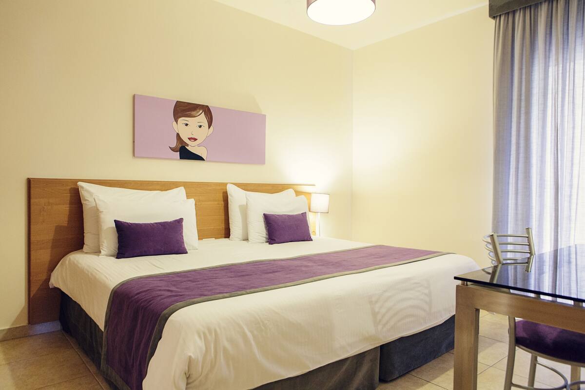 Pillowtop beds, in-room safe, desk, iron/ironing board