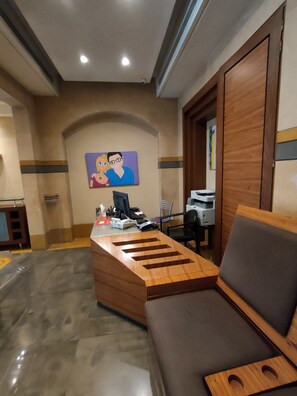 Lobby sitting area