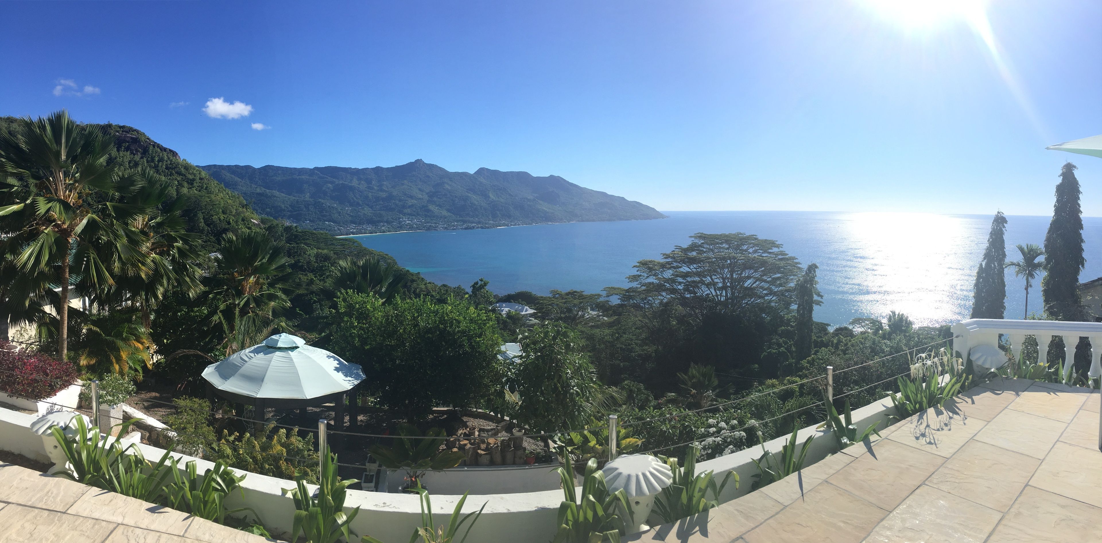 Näkymä majoituspaikasta