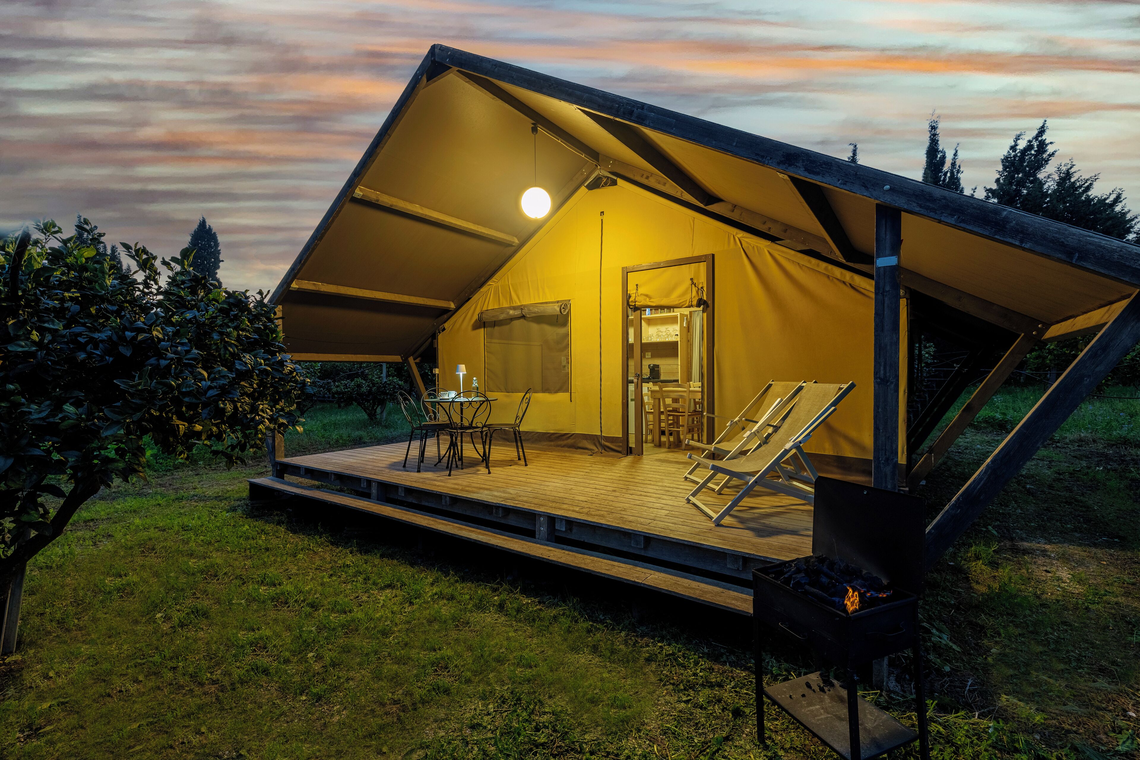 Glamping | Living area