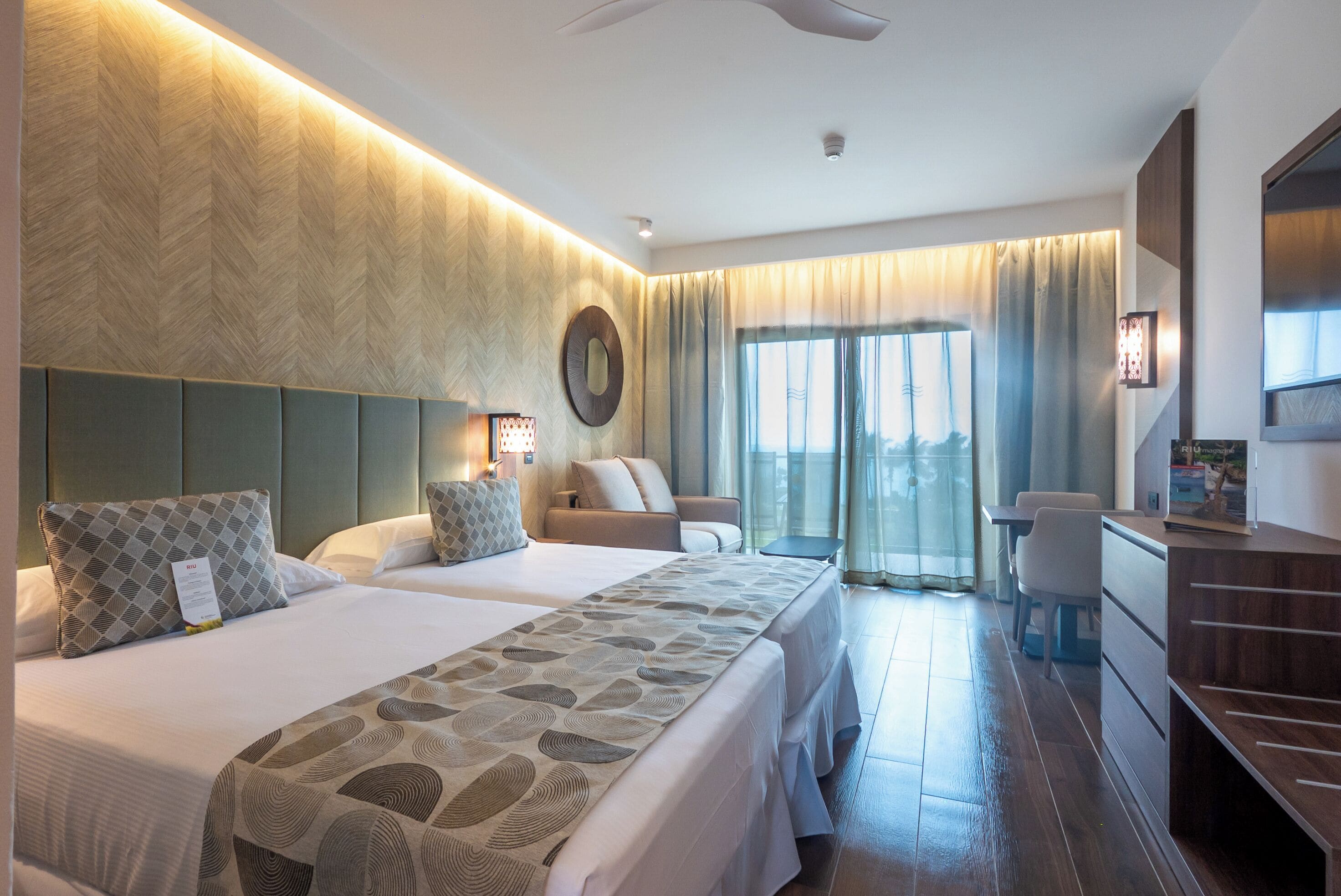 Junior Suite, Sea View | Hypo-allergenic bedding, minibar, in-room safe, individually decorated