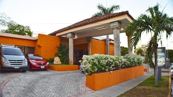 Blick von der Unterkunft