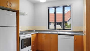 Apartament familiar, 3 dormitoris | Cuina privada | Microones, cafetera i tetera, bullidora elèctrica i torradora