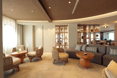 Lobby sitting area