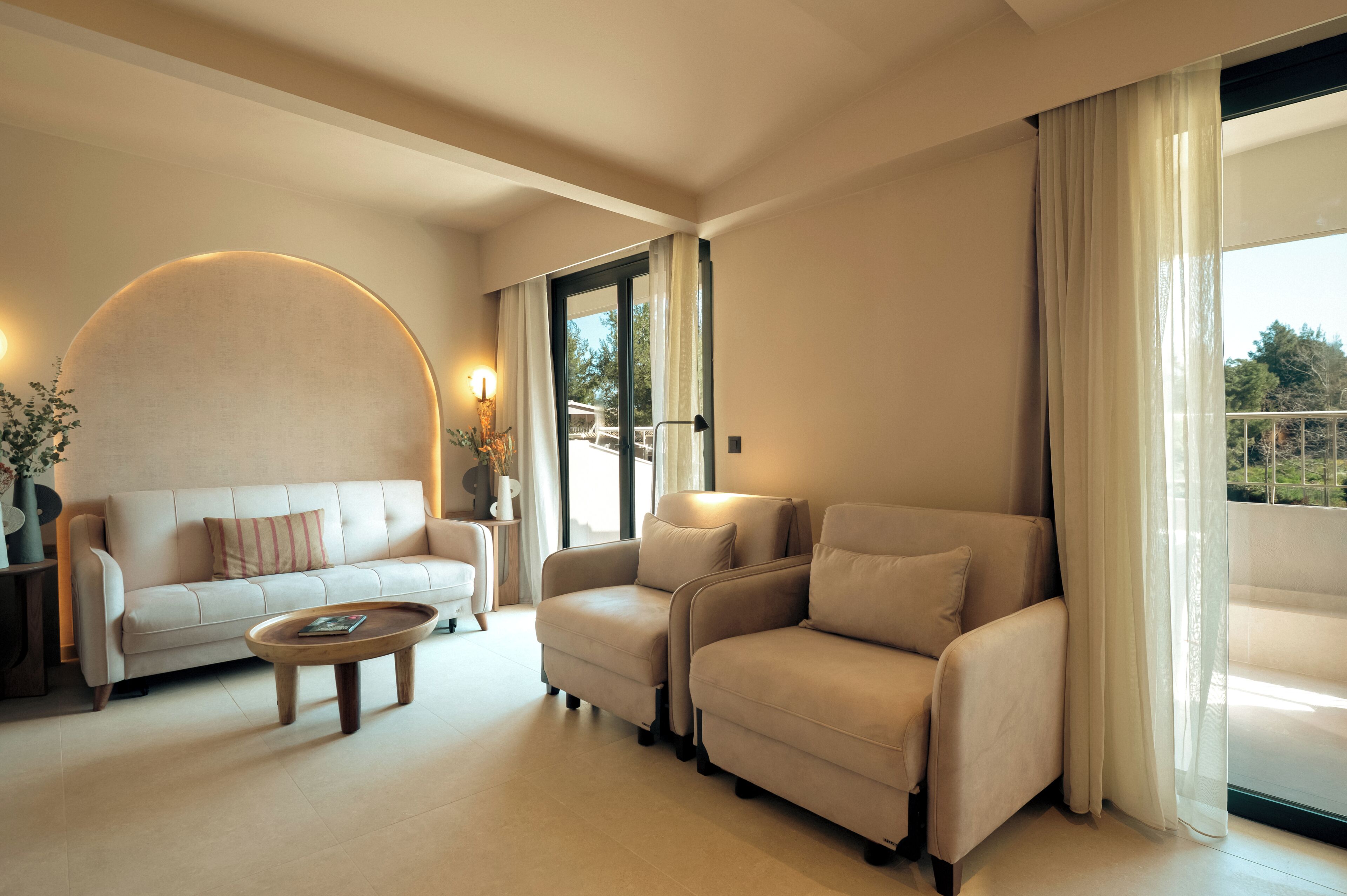 Minibar, desk, blackout drapes, iron/ironing board