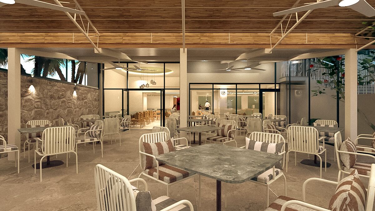 Phục vụ bữa sáng và bữa tối 