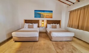 Comfort Double Room | Premium bedding, in-room safe, blackout drapes, bed sheets - Sunsol Punta Blanca (San Pedro)