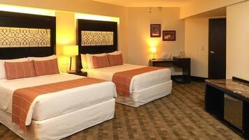Standard Suite, 2 Double Beds | 1 bedroom, Egyptian cotton sheets, premium bedding, down comforters