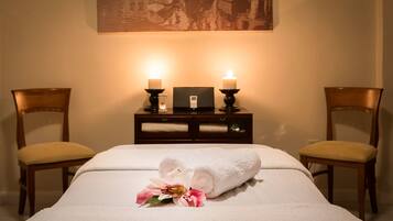 Body treatments, aromatherapy, deep-tissue massages, sports massages