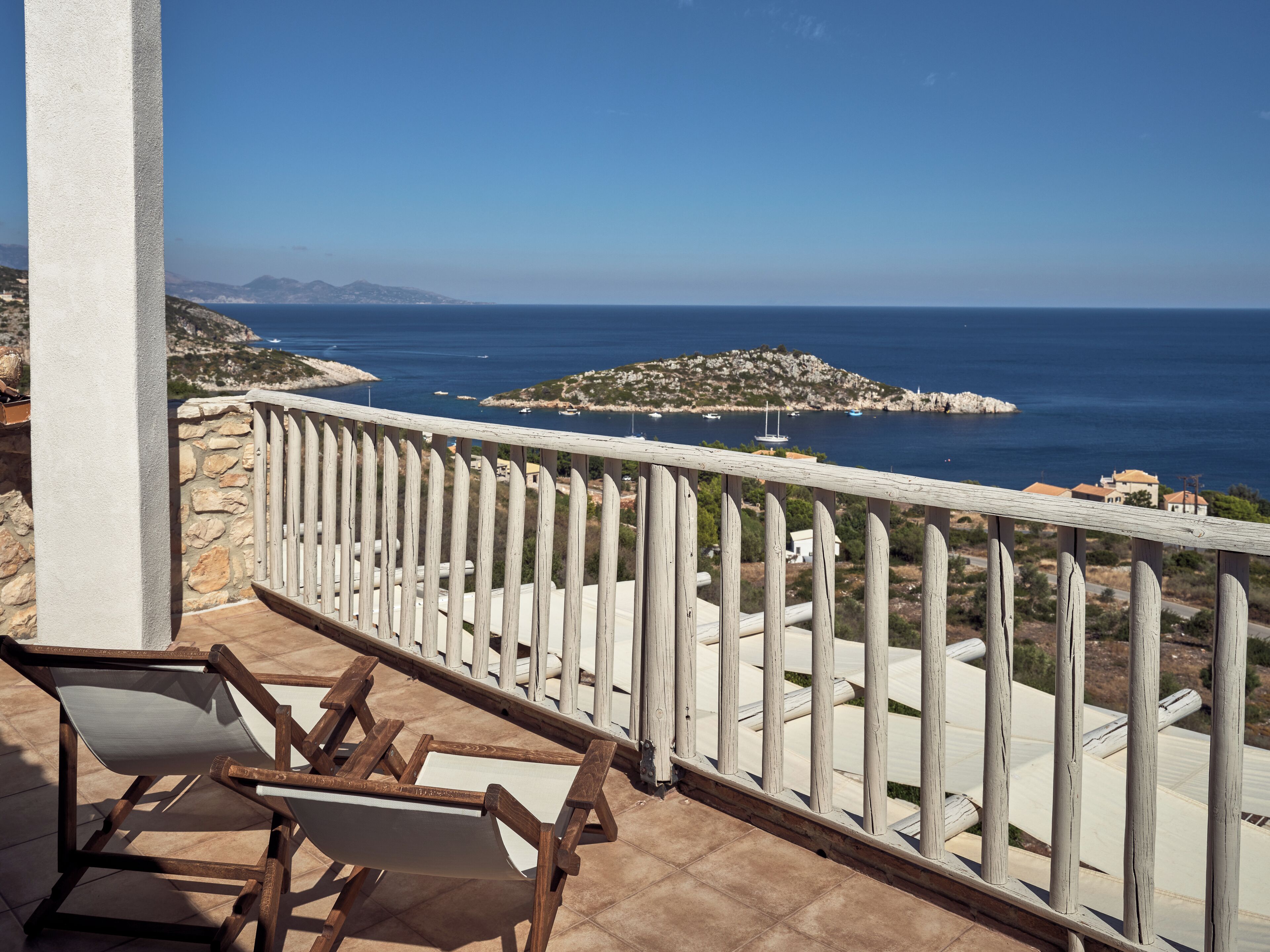 Biệt thự truyền thống, 3 phòng ngủ, quang cảnh biển | Quang cảnh ban công