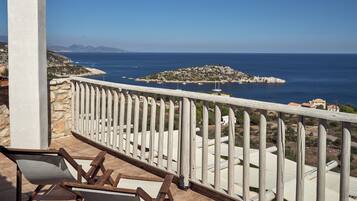 Biệt thự truyền thống, 3 phòng ngủ, quang cảnh biển | Quang cảnh ban công