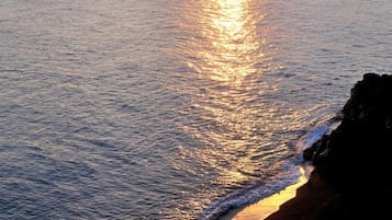 Na praia