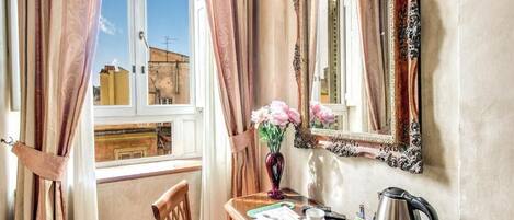 Premium bedding, in-room safe, desk, soundproofing