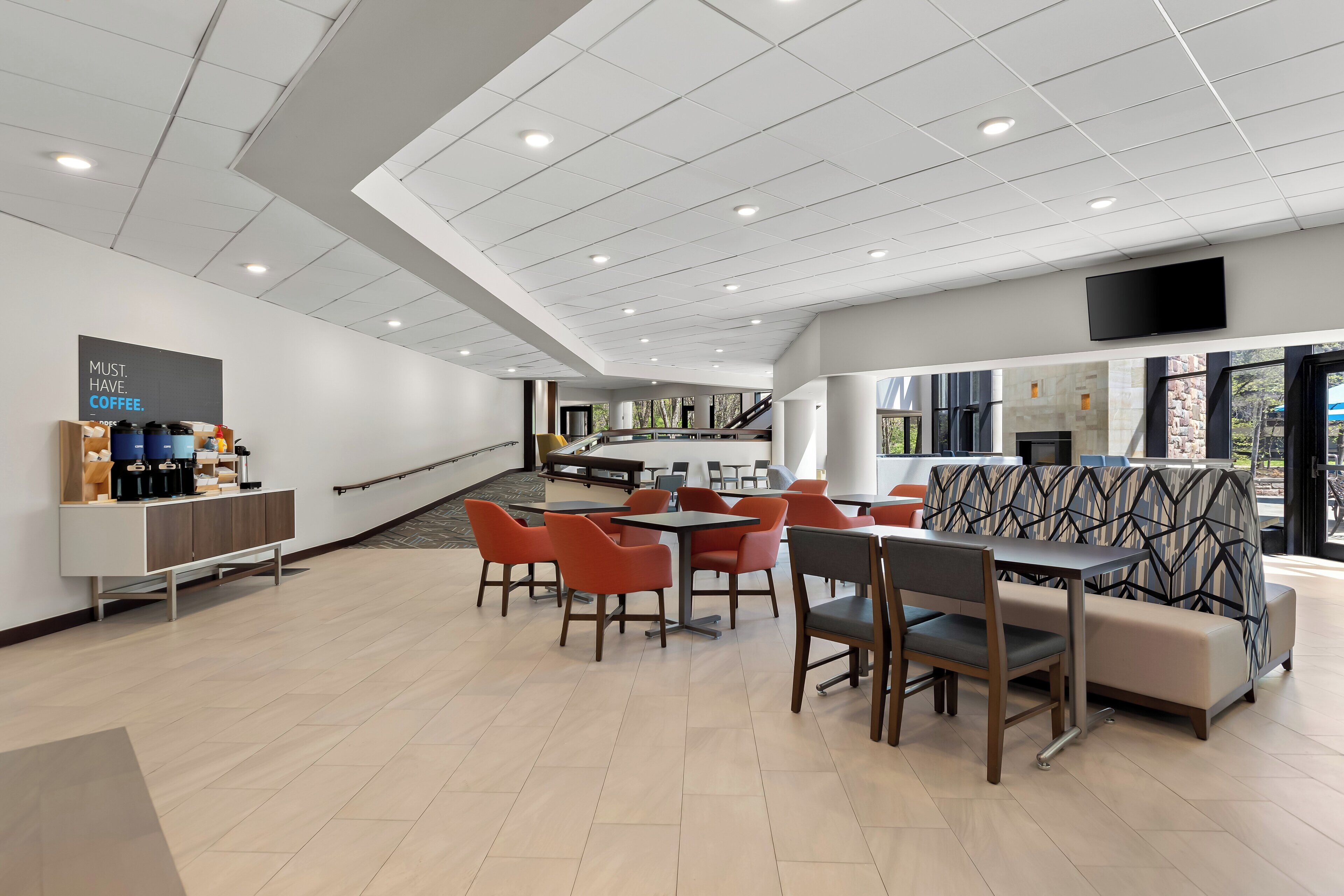 Free daily on-the-go breakfast