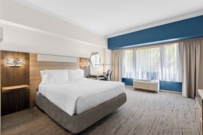 Standard Room, 1 Queen Bed, Accessible (Mobility) | Hypo-allergenic bedding, pillowtop beds, in-room safe, desk - Holiday Inn Express Princeton Southeast by IHG (Plainsboro)
