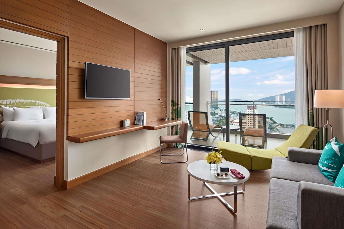 Apartment, 2 Bedrooms, Balcony (Kitchen) | Premium bedding, minibar, in-room safe, desk