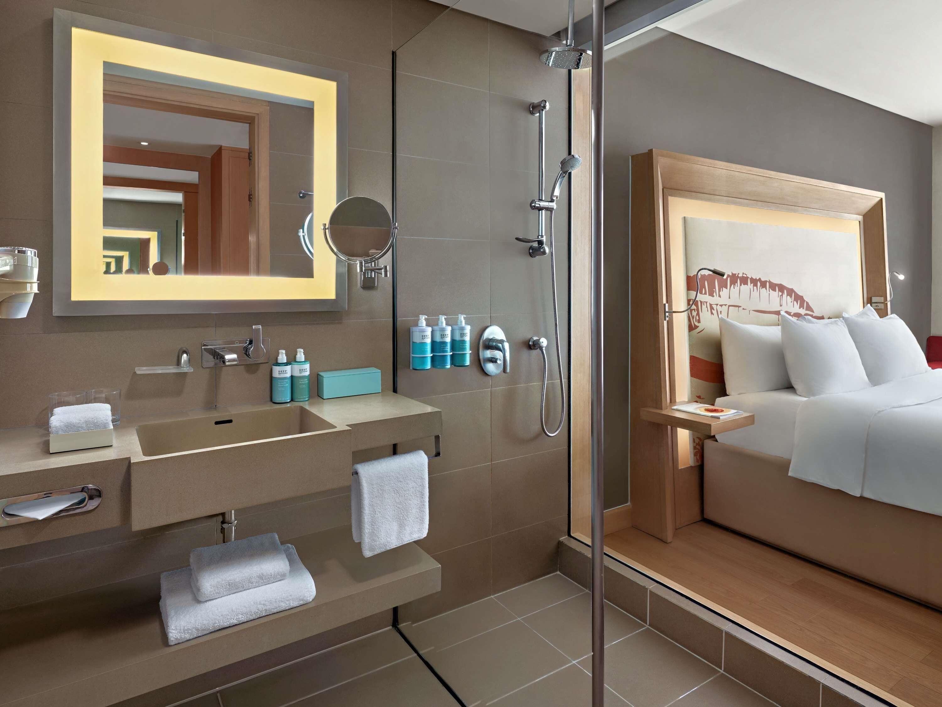 Premium bedding, minibar, in-room safe, desk