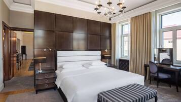 Presidential Suite, 1 King Bed | Frette Italian sheets, premium bedding, down comforters, pillowtop beds