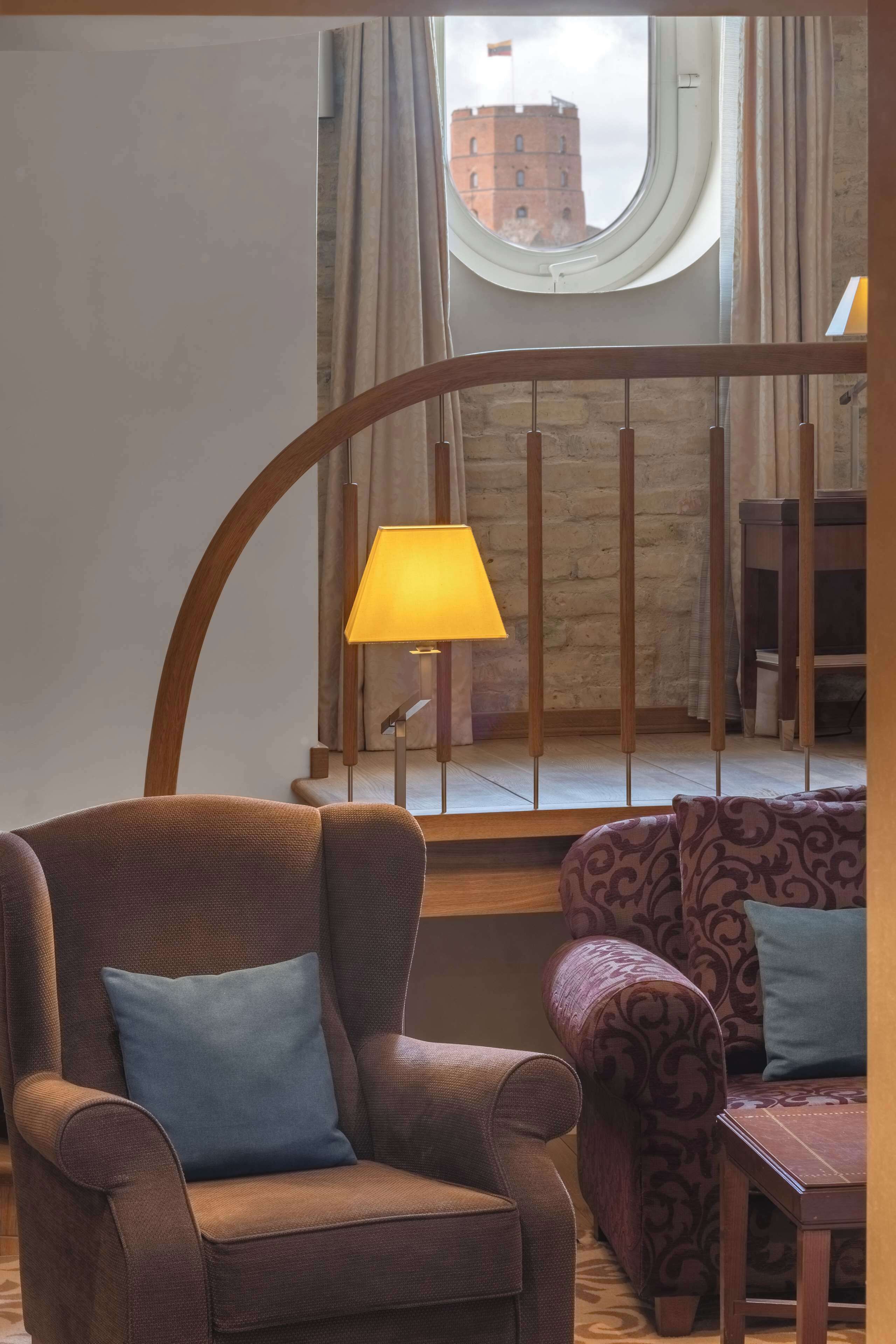 junior suite, 1 king bed (king cupola) | living area | lcd tv, pay films