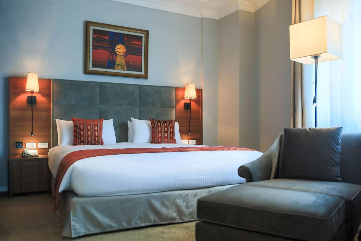 Draps en coton égyptien, couette en duvet