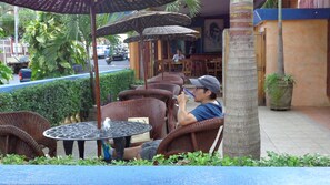 Mặt tiền nơi lưu trú