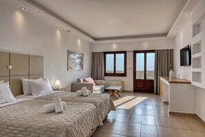 In-room safe, individually decorated, individually furnished, desk - Splendour Hotel and Suites (Santorini)