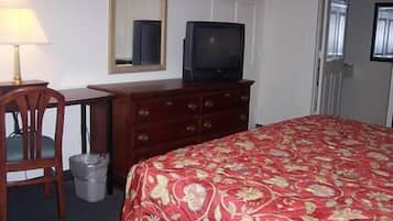 Escritorio, insonorización, wifi gratis y ropa de cama