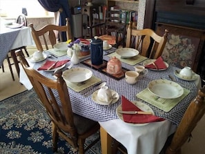 Coin petit déjeuner