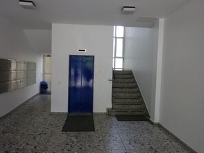 Interior entrance