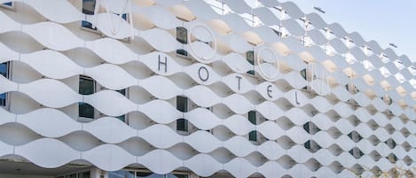 Façade de l’hébergement