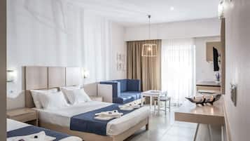 Caja de seguridad en la habitación y escritorio