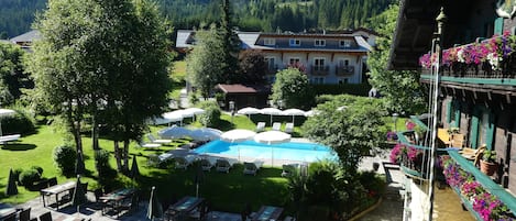 Uitzicht vanuit accommodatie