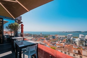Terrasse sur le toit